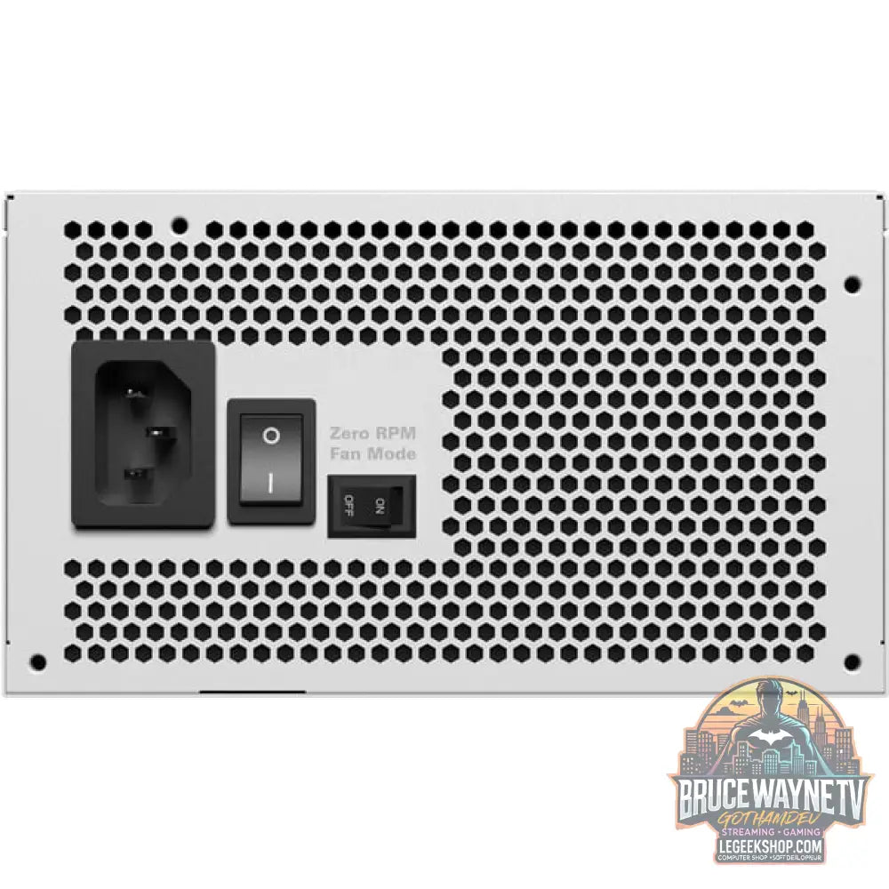 Sharkoon Rebel P20 Gen2 850 White, alimentation PC - Sharkoon - vue 5