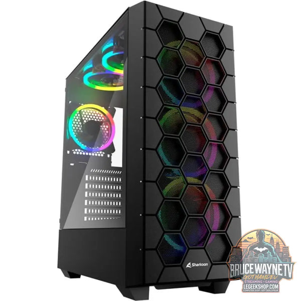 Sharkoon RGB HEX, Tower-Gehäuse - Sharkoon