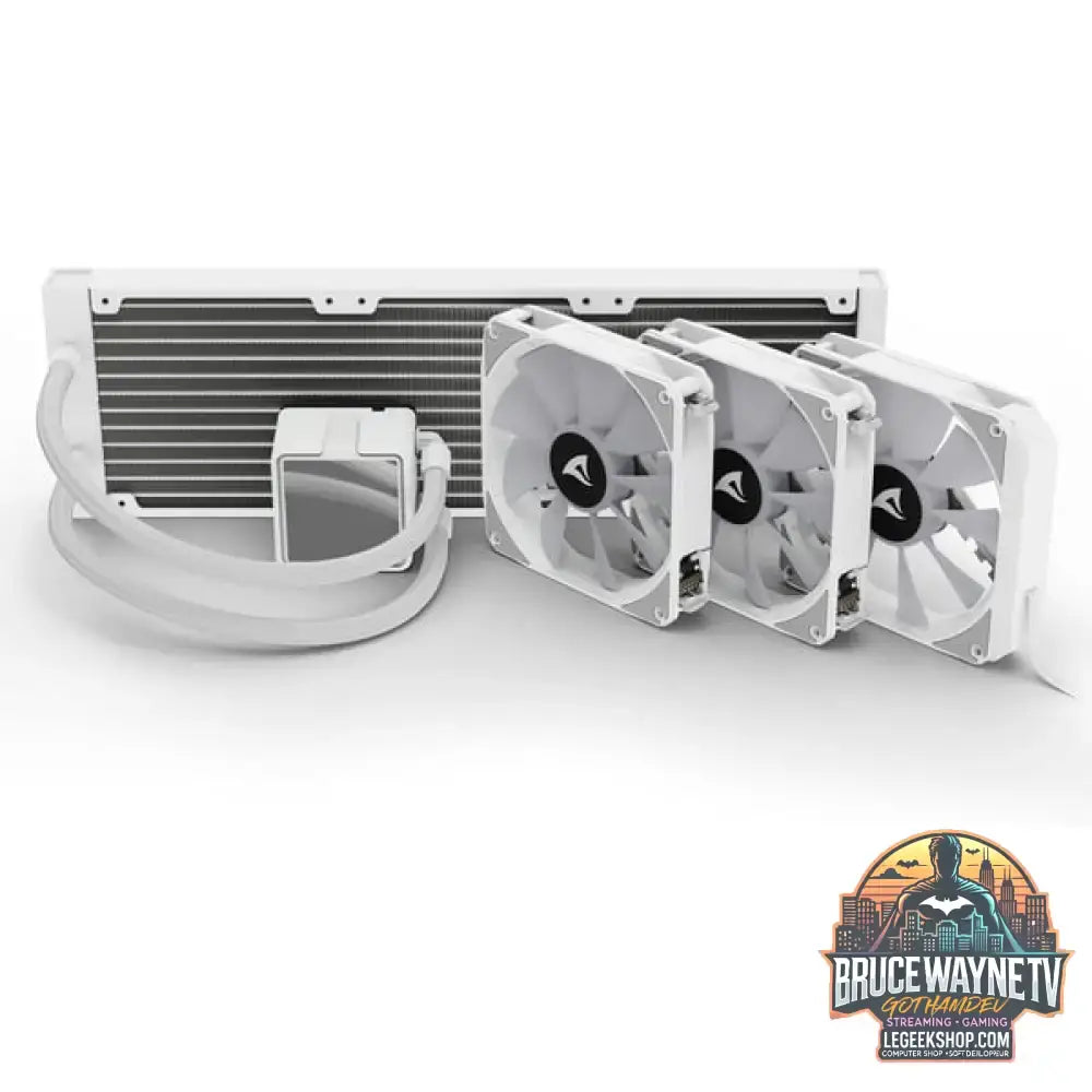 Sharkoon S100 ARGB, Wasserkühlung weiß - Sharkoon - vue 10