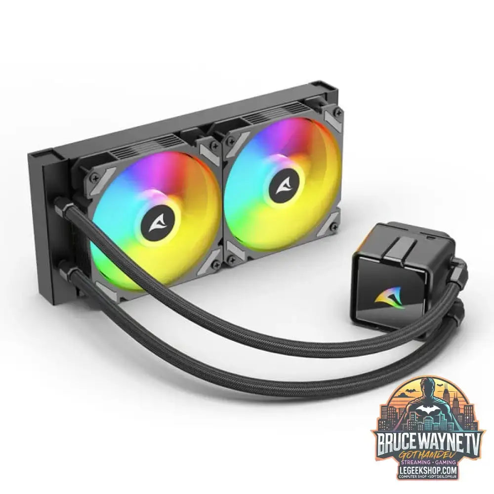 Sharkoon S50 ARGB, Wasserkühlung schwarz - Sharkoon - vue 2