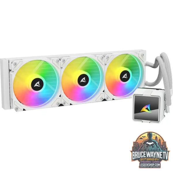 Sharkoon S60 ARGB, Wasserkühlung weiß - Sharkoon
