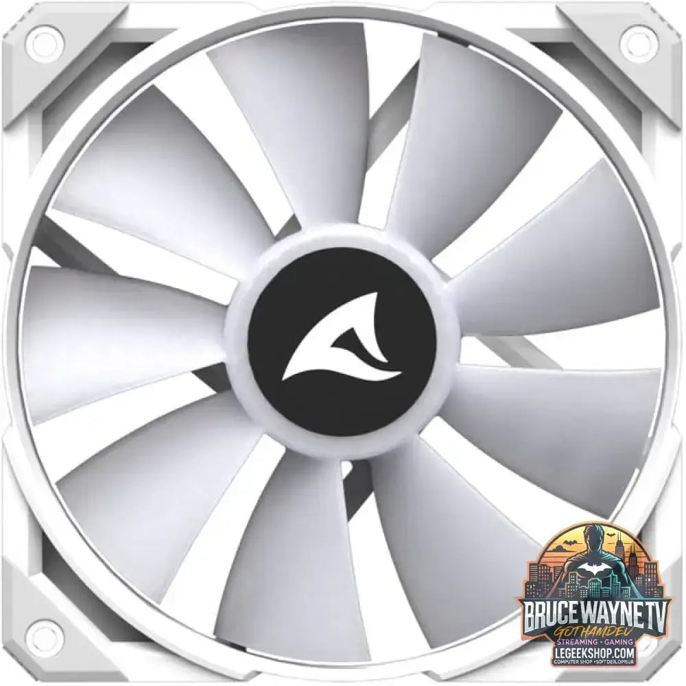 Sharkoon S80 RGB White AIO 240mm, Wasserkühlung weiß - Sharkoon - vue 14