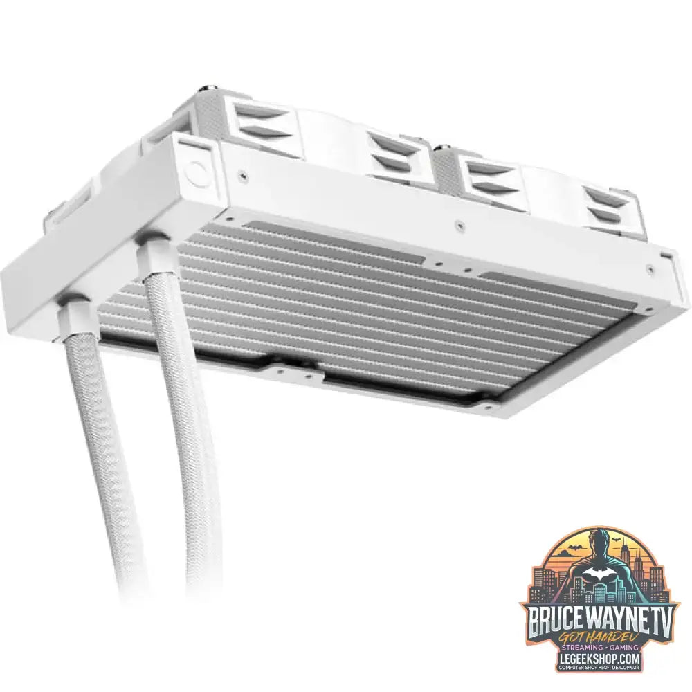 Sharkoon S80 RGB White AIO 240mm, Wasserkühlung weiß - Sharkoon - vue 11