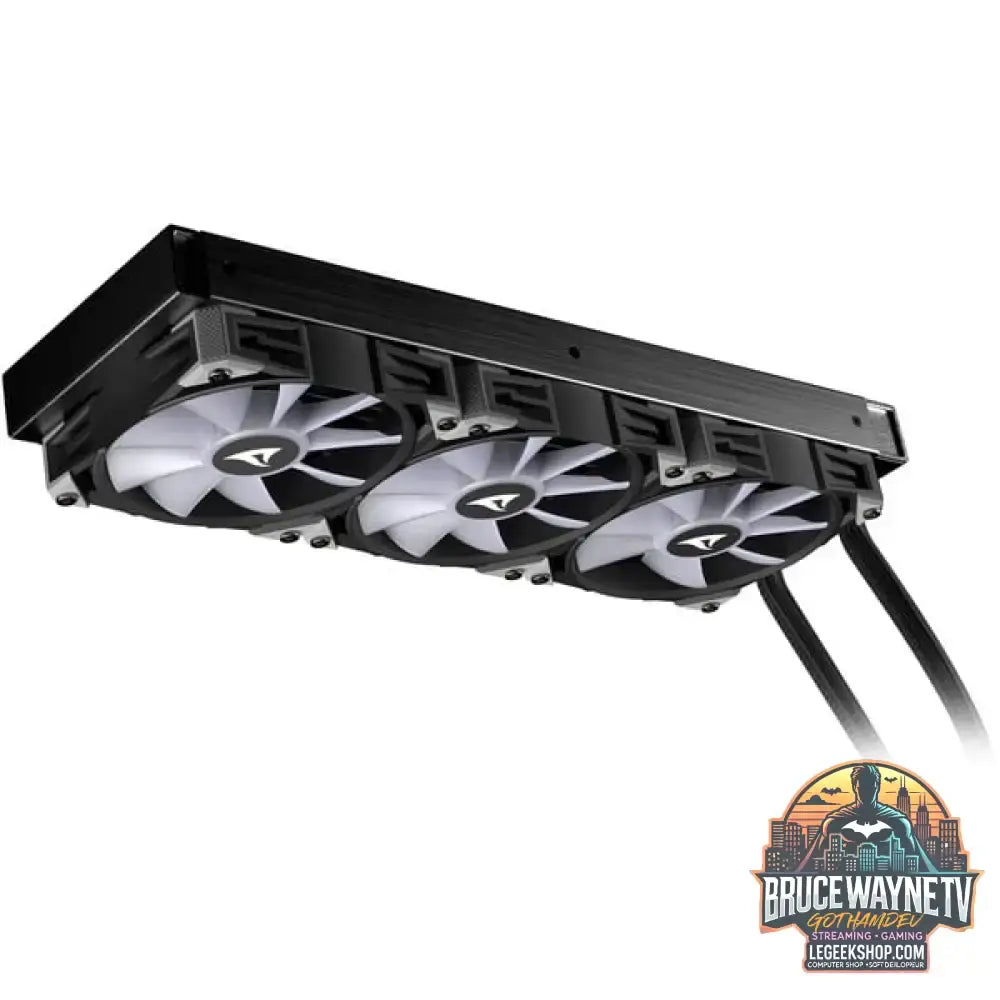 Sharkoon S90 RGB AIO 360mm, Wasserkühlung schwarz - Sharkoon - vue 10