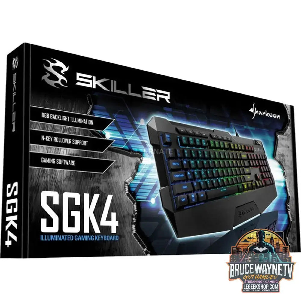 SKILLER SGK4 - Sharkoon - vue 3