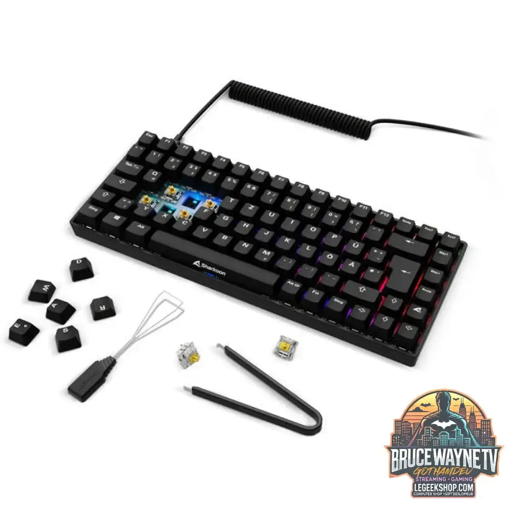 SKILLER SGK50 S3 PBT - Sharkoon - vue 4
