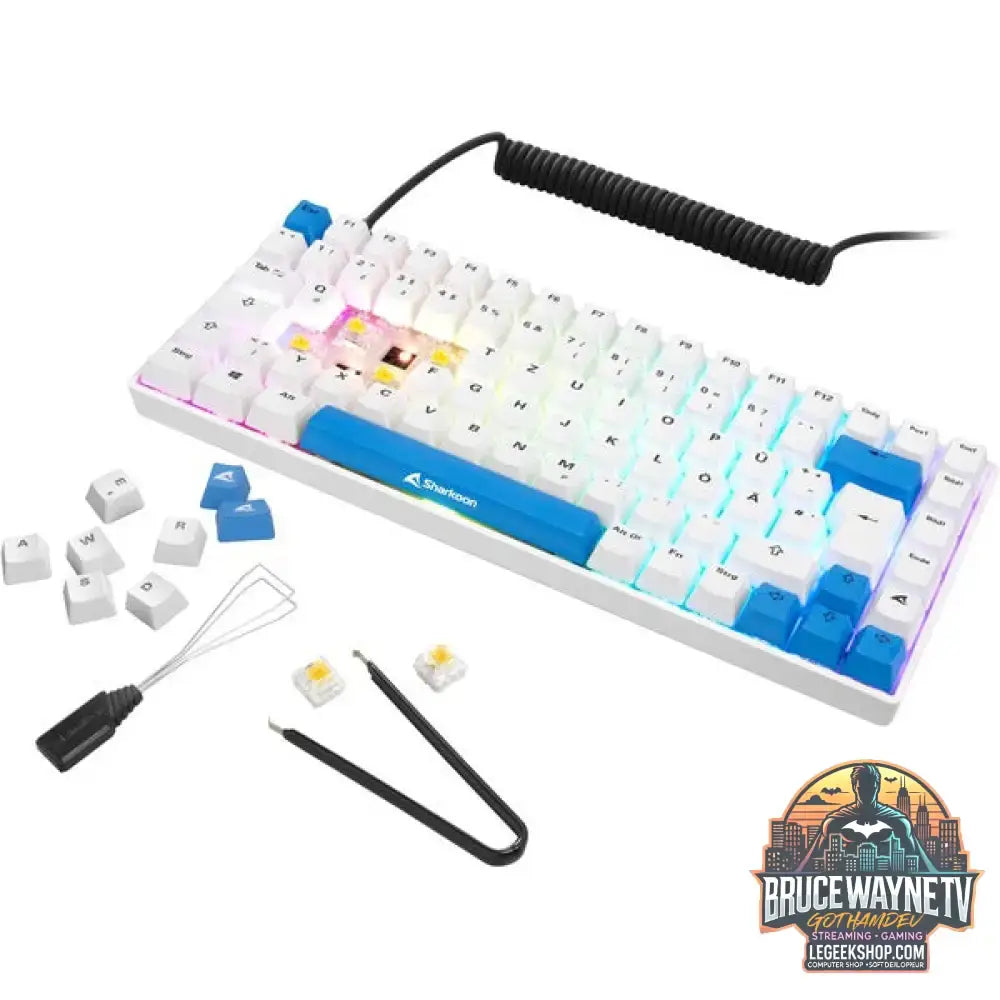 SKILLER SGK50 S3 PBT - Sharkoon - vue 7