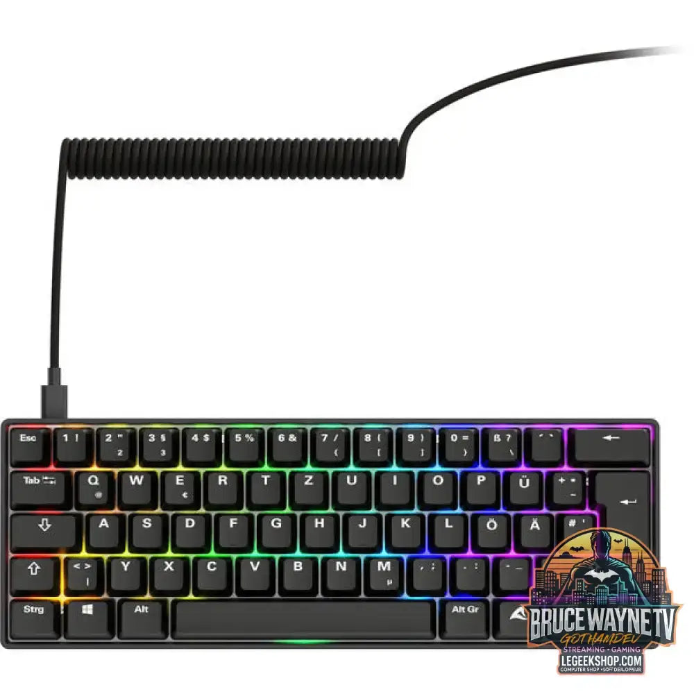 SKILLER SGK50 S4 Gen2 PBT - Sharkoon - vue 2