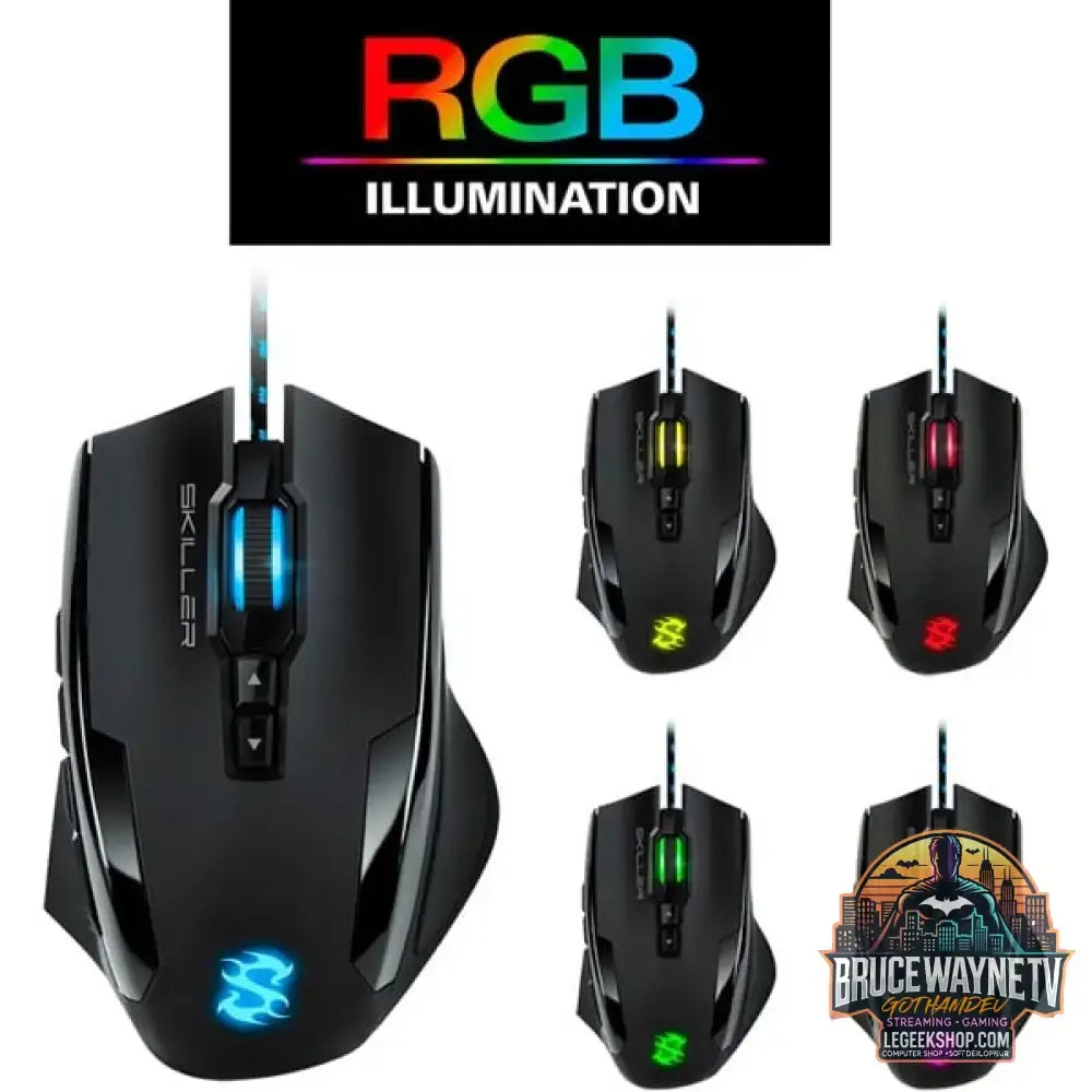 Sharkoon SKILLER SGM1, souris gaming - vue 7