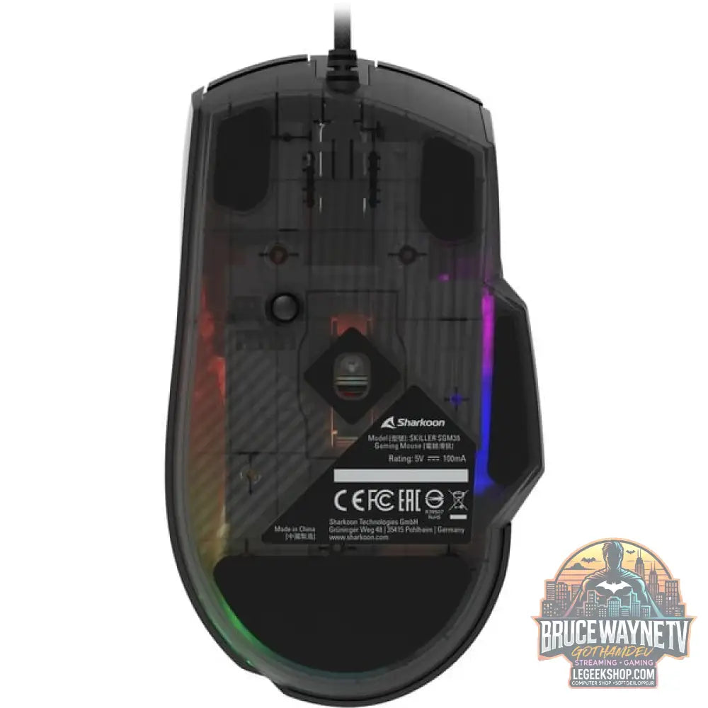 Sharkoon SKILLER SGM35, souris gaming - vue 9