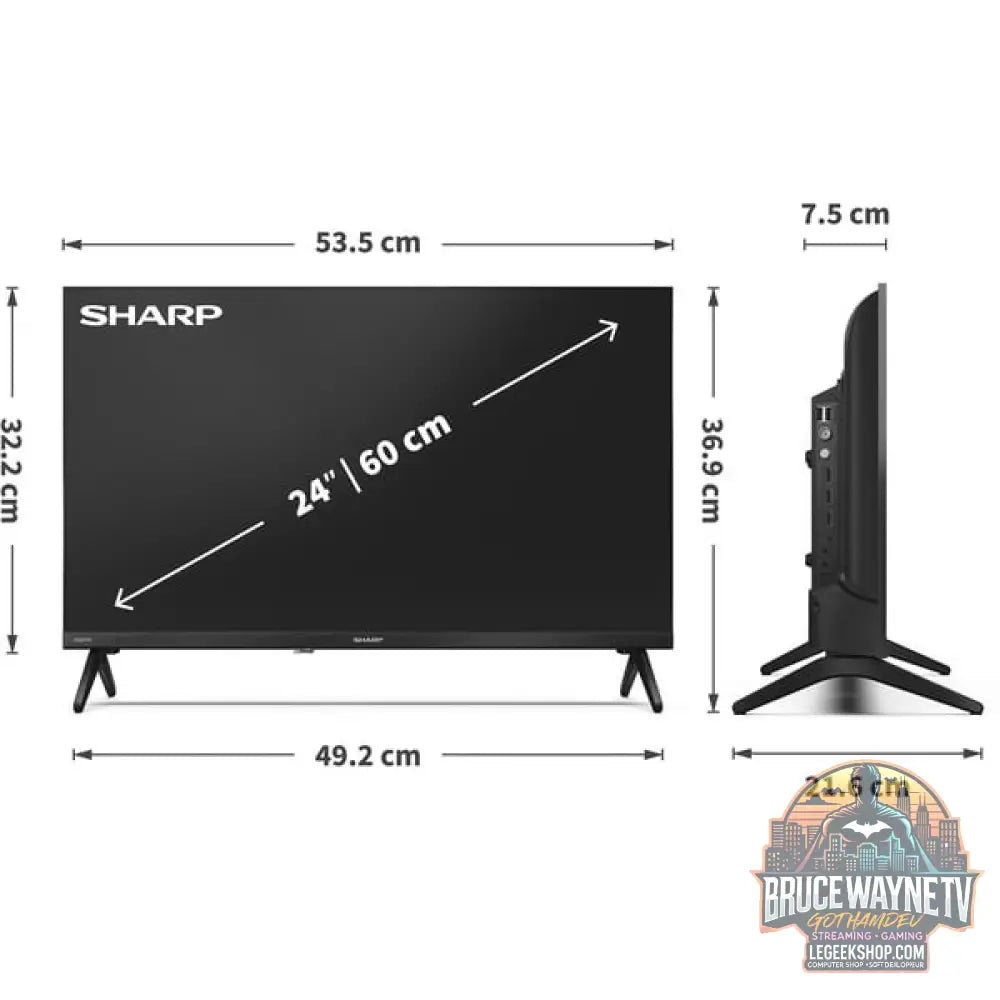 SHARP 24HE2745E, LED-Fernseher - SHARP - vue 10