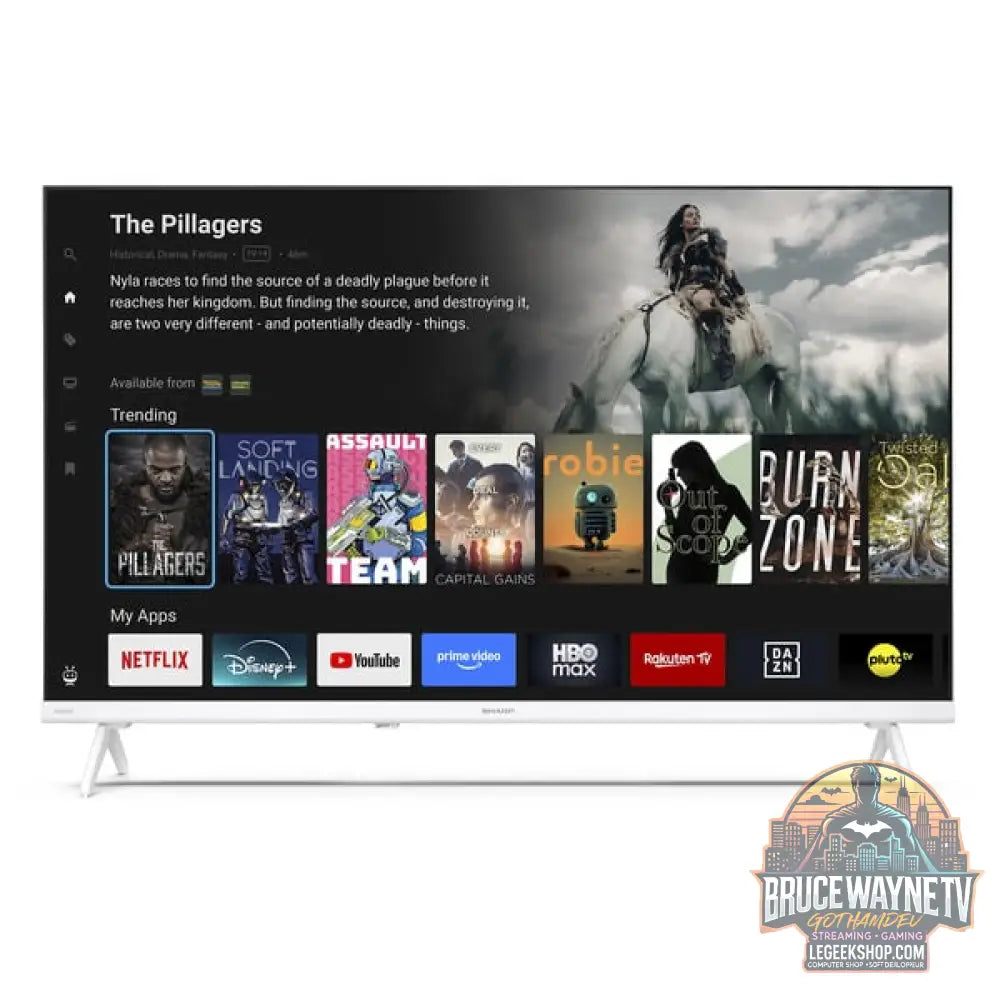 SHARP 32HE2745EW, LED-Fernseher - SHARP - vue 8