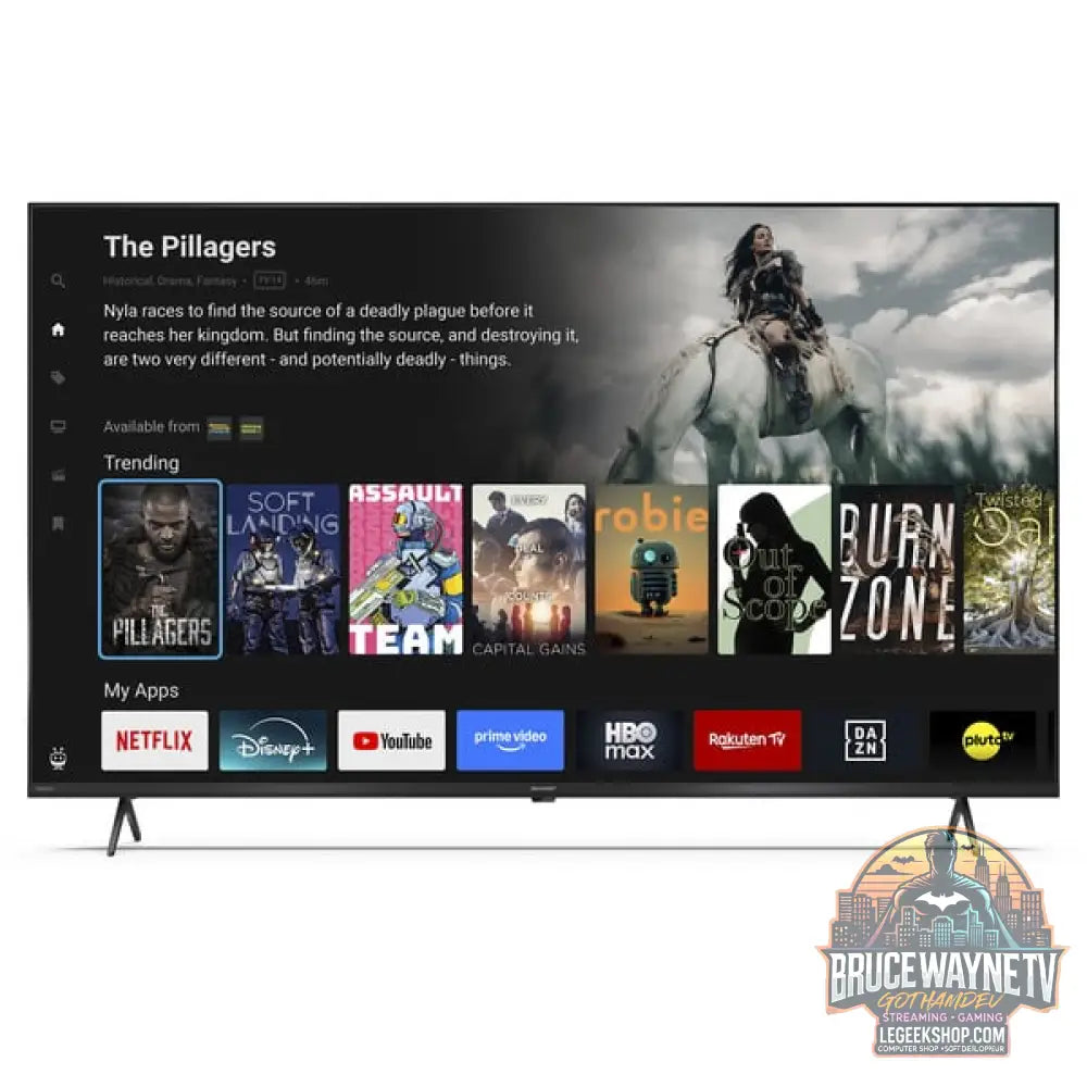 SHARP 55HM5745E, QLED-Fernseher - SHARP - vue 8