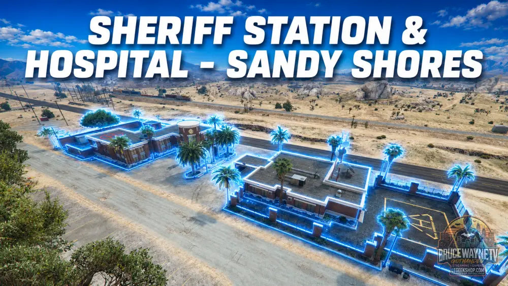 Sheriff Station — FiveM MLO, photo principale LeGeekShop