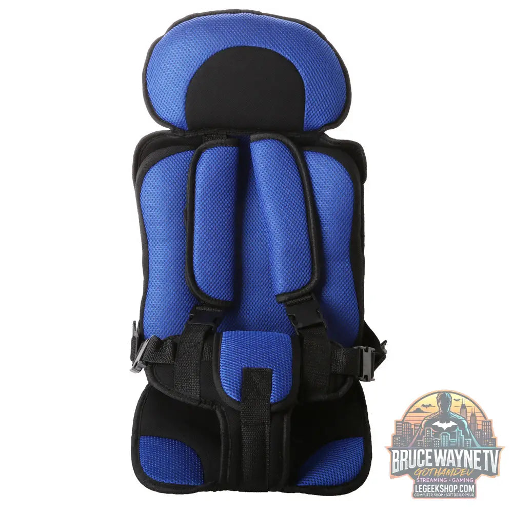 Siège Sécurité Bébé Portable Voiture Poussette Rembourré Confort - Blue - siège Bébé