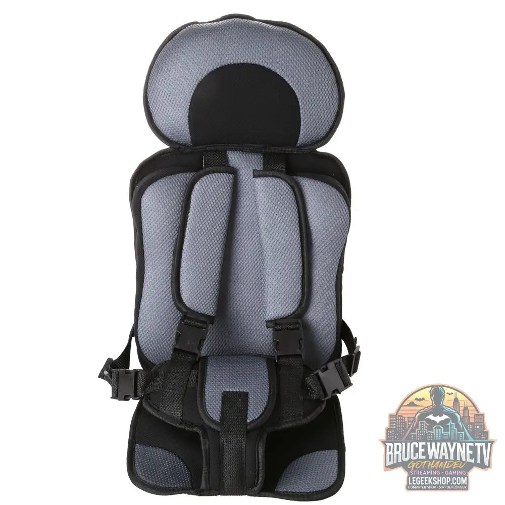 Siège Sécurité Bébé Portable Voiture Poussette Rembourré Confort - Gray - siège Bébé