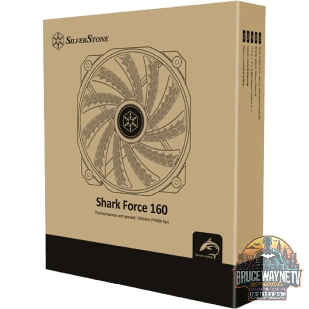 SilverStone Shark Force 160, Gehäuselüfter - SilverStone - vue 7