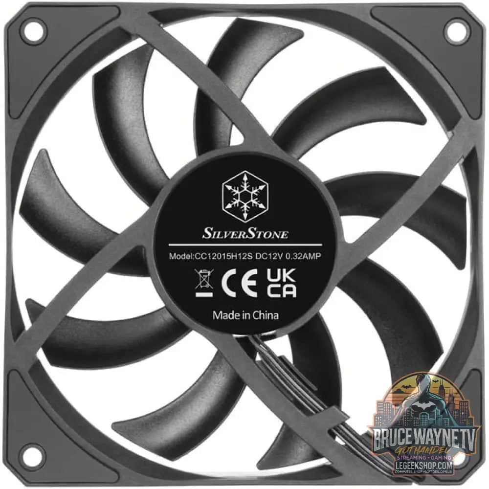 SilverStone SilvStone SST-AS120B, Gehäuselüfter - SilverStone - vue 4