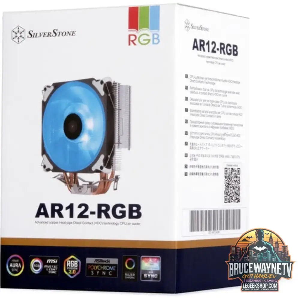 SilverStone SST-AR12-RGB, CPU-Kühler 120 mm - SilverStone - vue 20