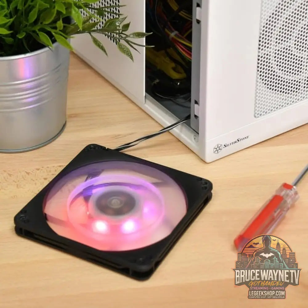 SilverStone SST-FW124-ARGB 120x120x15, Gehäuselüfter - SilverStone - vue 11