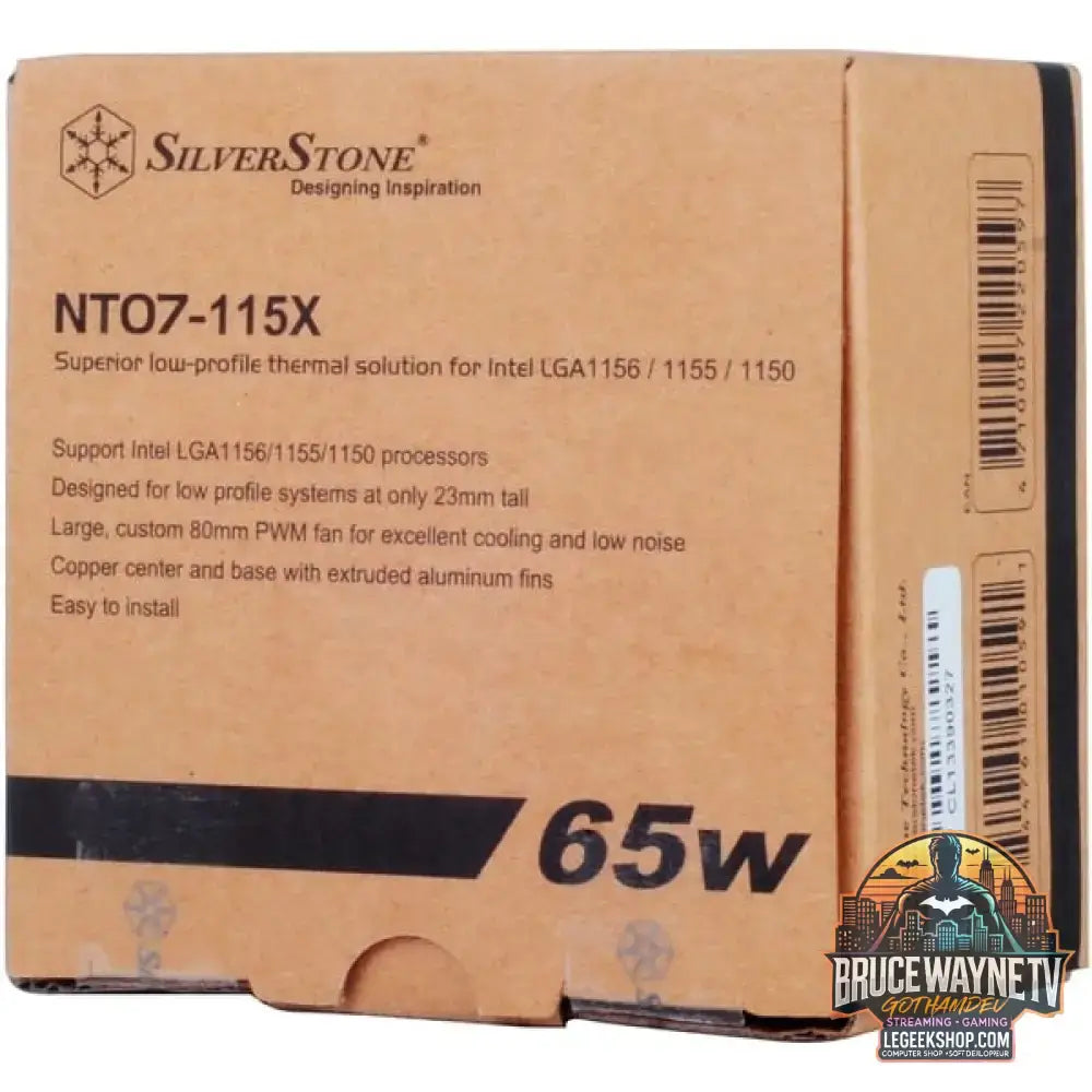 SilverStone SST-NT07-115X, CPU-Kühler 80 mm - SilverStone - vue 8