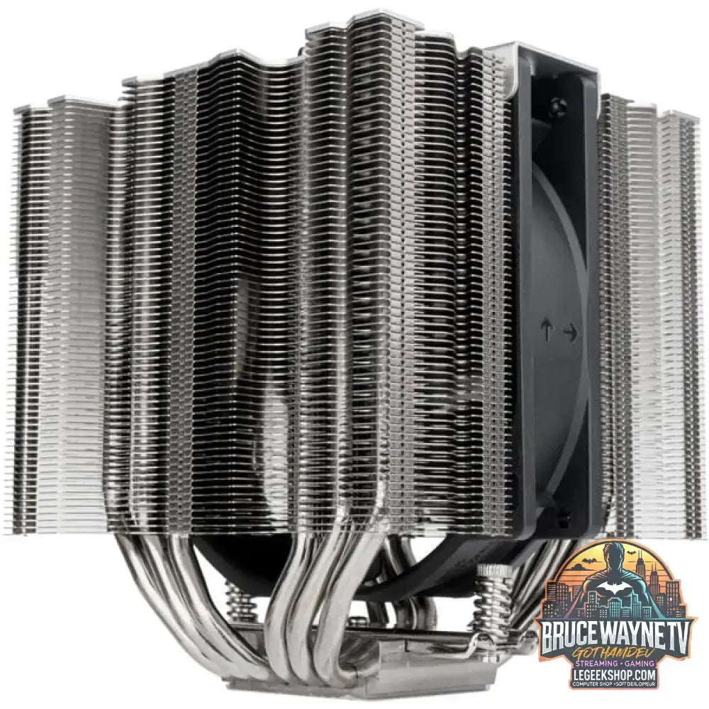 SilverStone SST-XED120S, CPU-Kühler aluminium/schwarz, 120 mm - SilverStone - vue 6