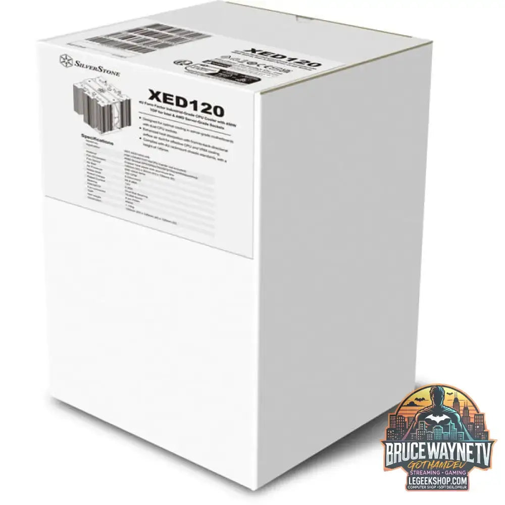 SilverStone XED120S-WS, Luftkühler aluminium, 120 mm - SilverStone - vue 15