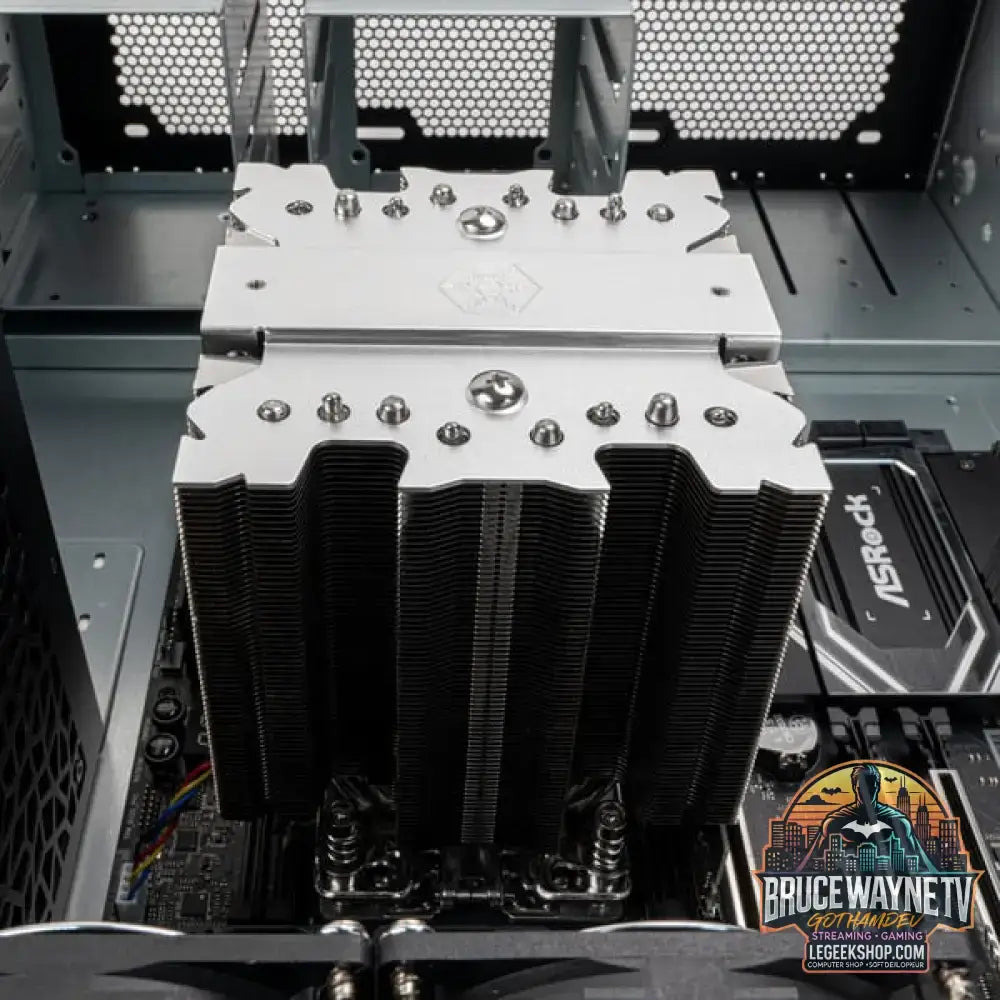 SilverStone XED120S-WS, Luftkühler aluminium, 120 mm - SilverStone - vue 12