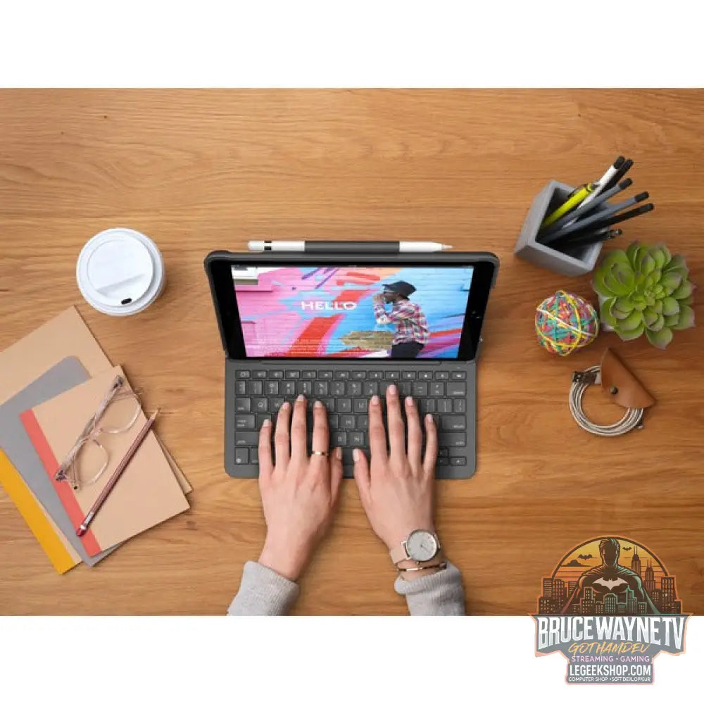 Slim Folio - Logitech - vue 8