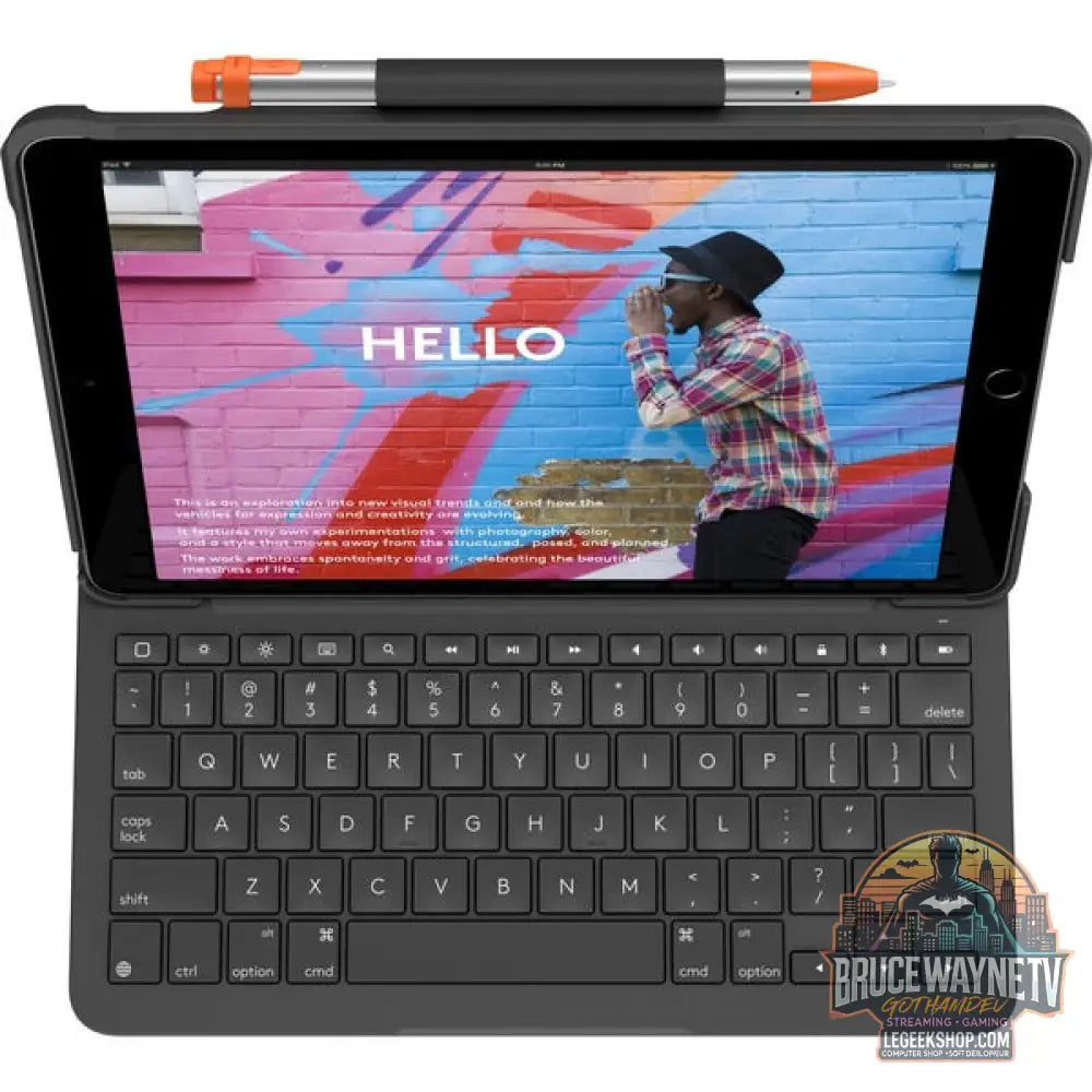 Slim Folio - Logitech - vue 2