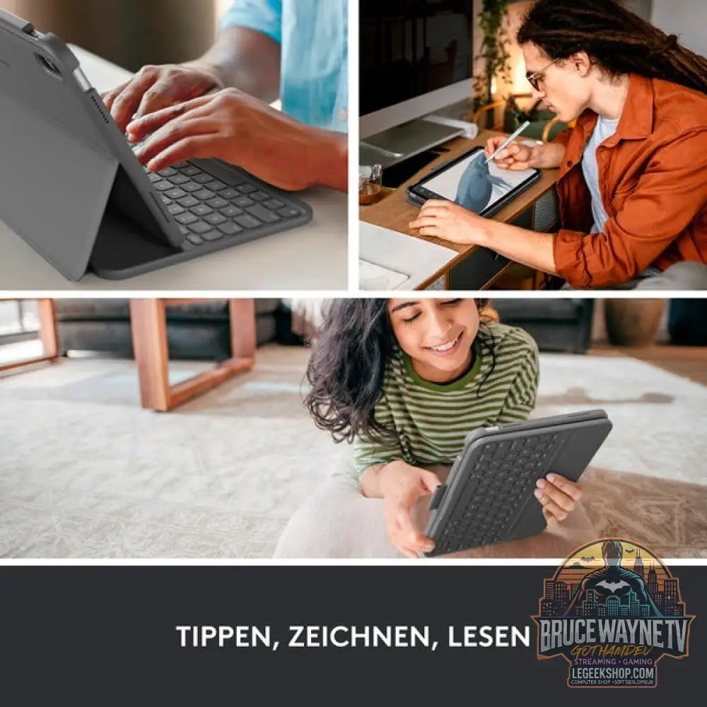 Slim Folio - Logitech - vue 7