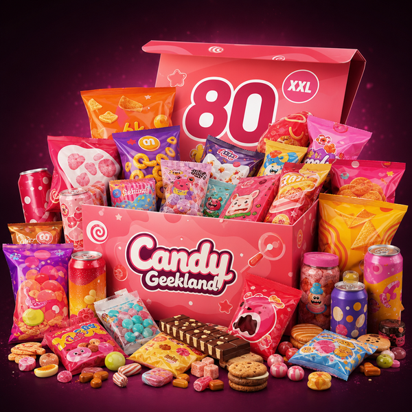 Snack Box XXL 80 produits — Candy Geekland