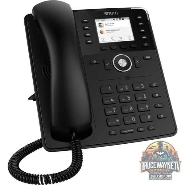 snom D735, VoIP-Telefon noir - snom