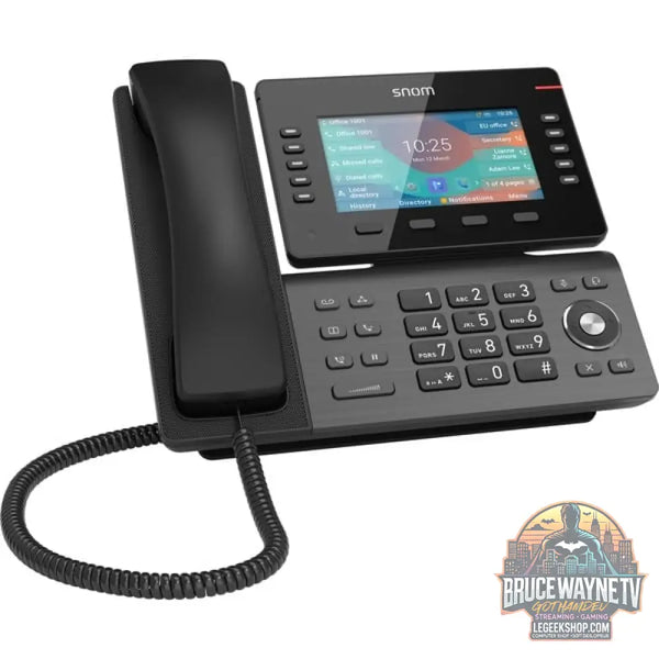 snom D865, VoIP-Telefon noir - snom
