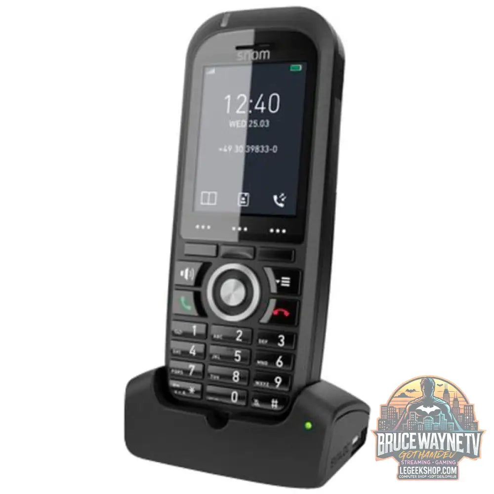 snom M70 DECT, analoges Telefon noir - snom - vue 2