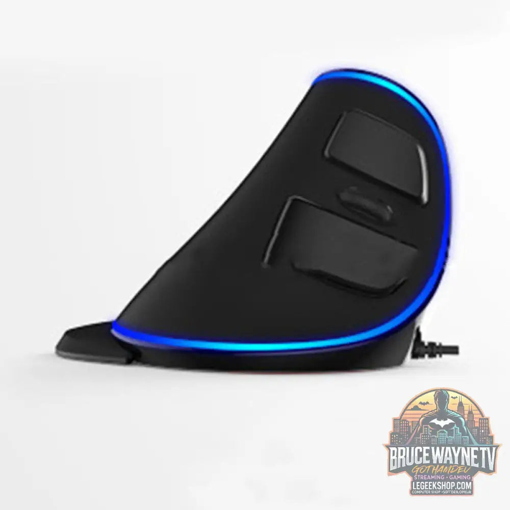 Souris Verticale Ergonomique RGB Anti-Fatigue Filaire - Innocence - Souris Ergonomique