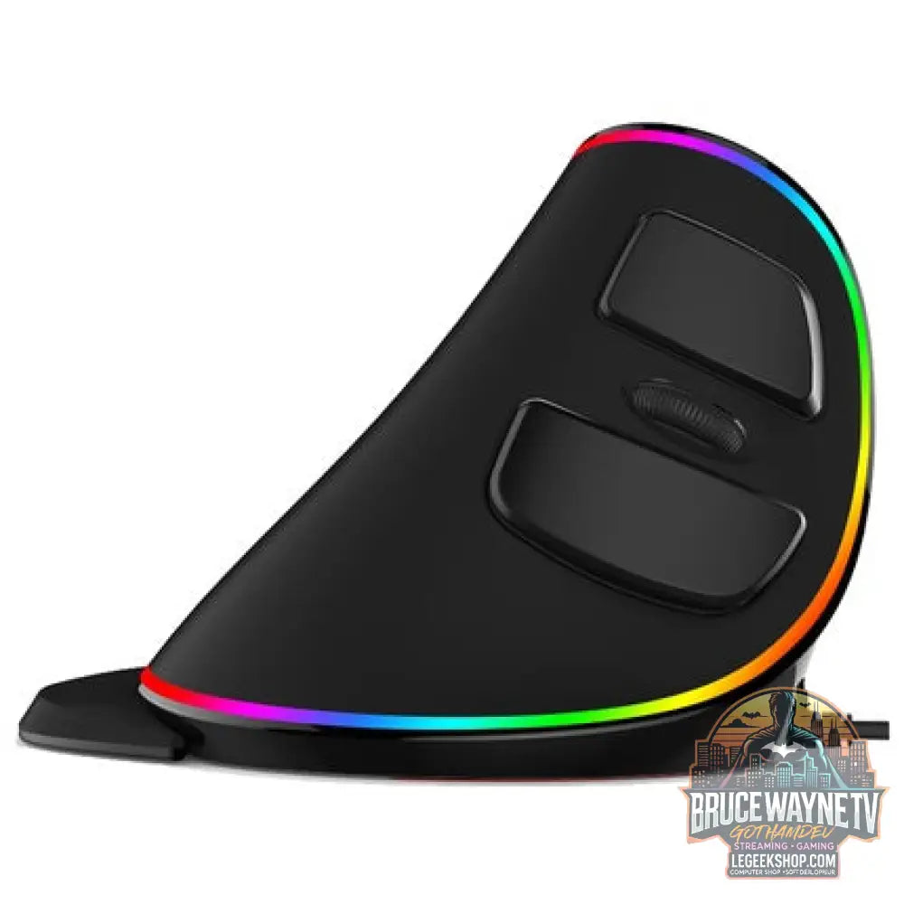 Souris Verticale Ergonomique RGB Anti-Fatigue Filaire - Symphony - Souris Ergonomique