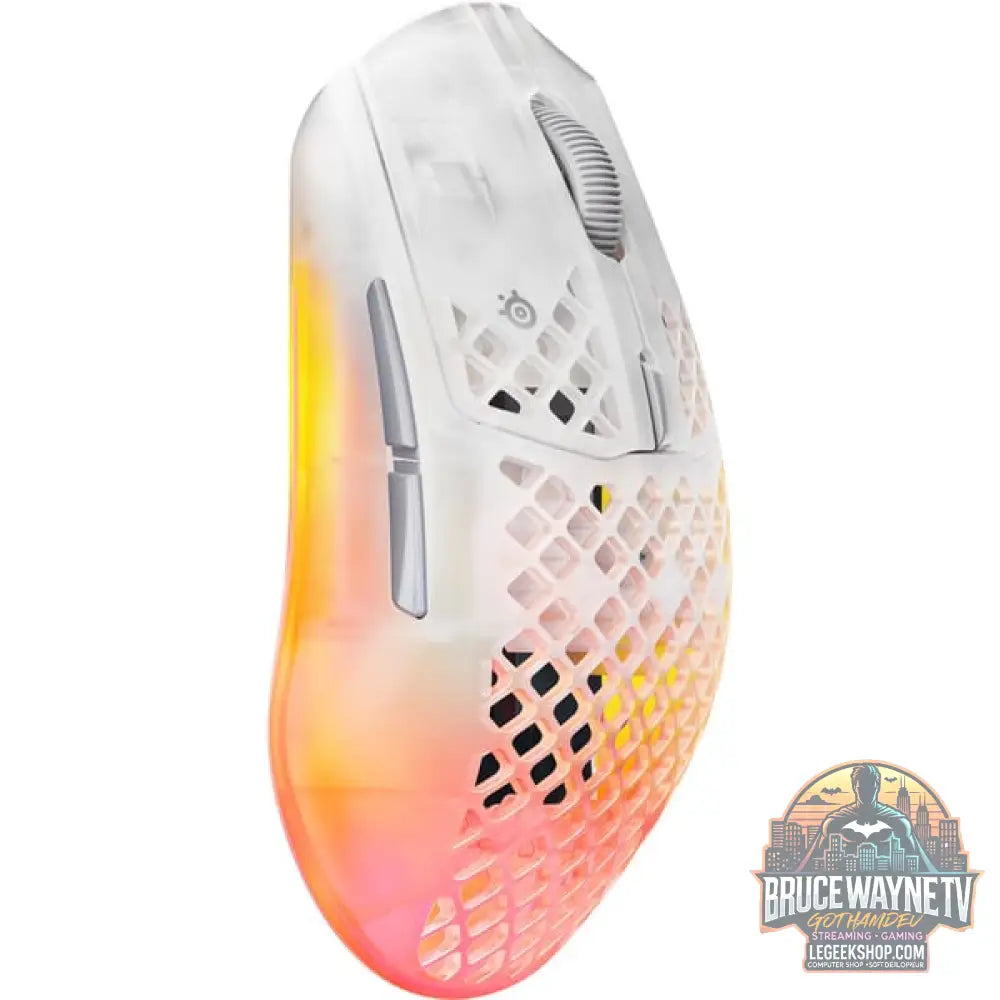 SteelSeries Aerox 3 Wireless Gen 2 Ghost, souris gaming - vue 4