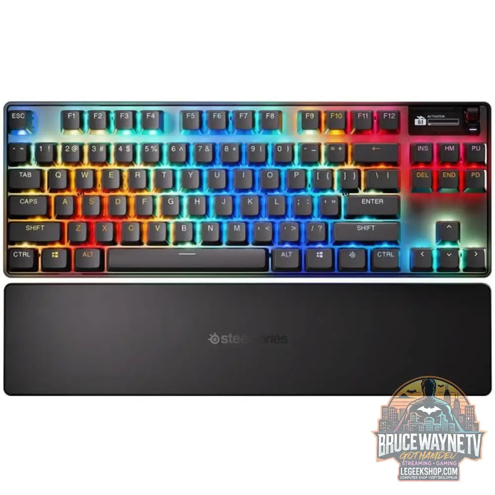 SteelSeries Apex Pro TKL Wireless Gen 3, clavier gaming - vue 2