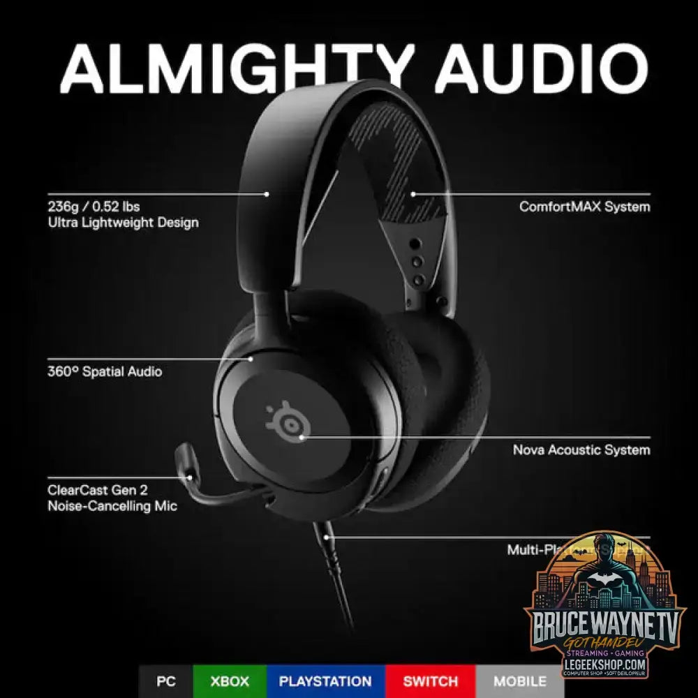 Arctis Nova 1 - SteelSeries - vue 5