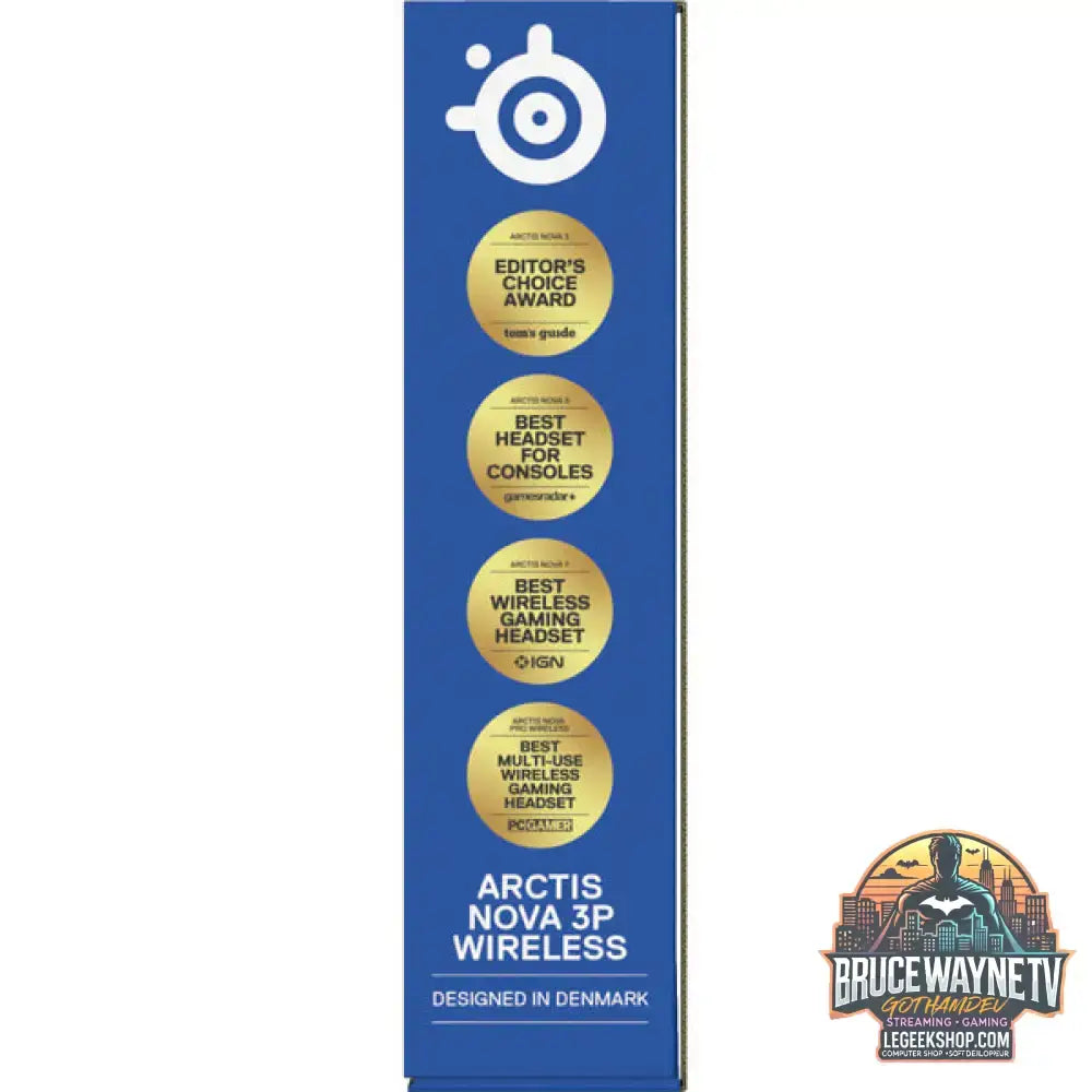 Arctis Nova 3P Wireless Black - SteelSeries - vue 12