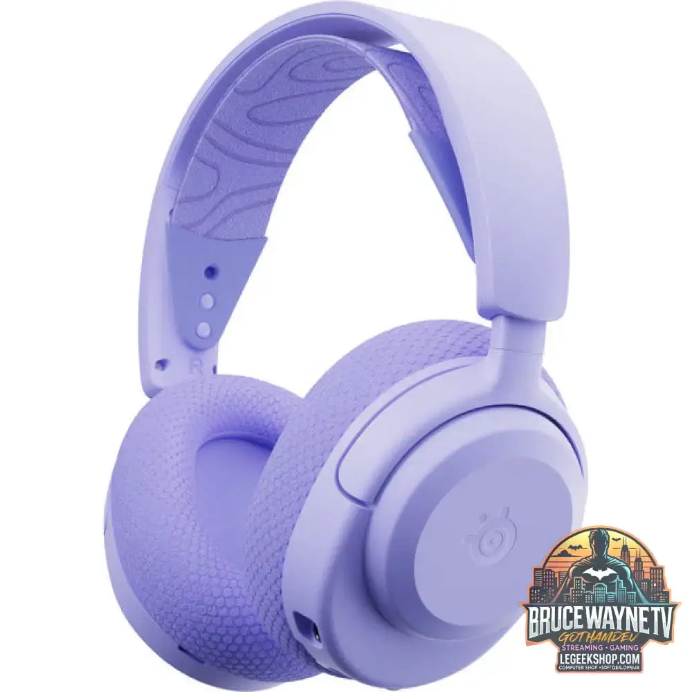 Arctis Nova 3P Wireless Lavender - SteelSeries - vue 4