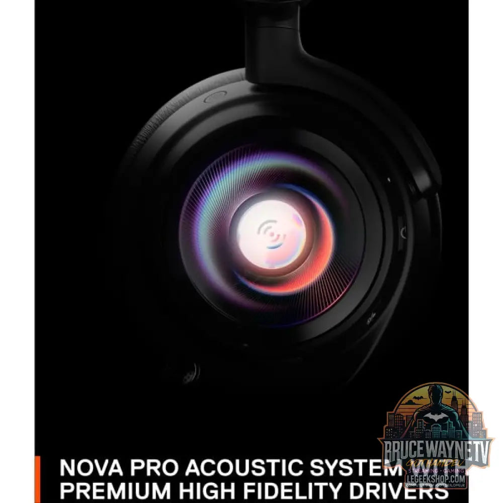 SteelSeries Arctis Nova Pro, casque gaming - vue 3