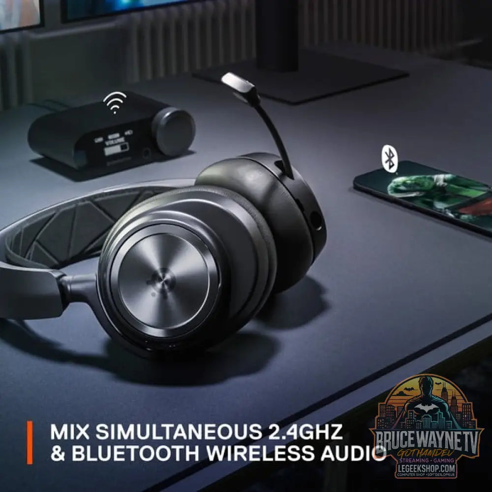 SteelSeries Arctis Nova Pro Wireless, casque gaming - vue 7
