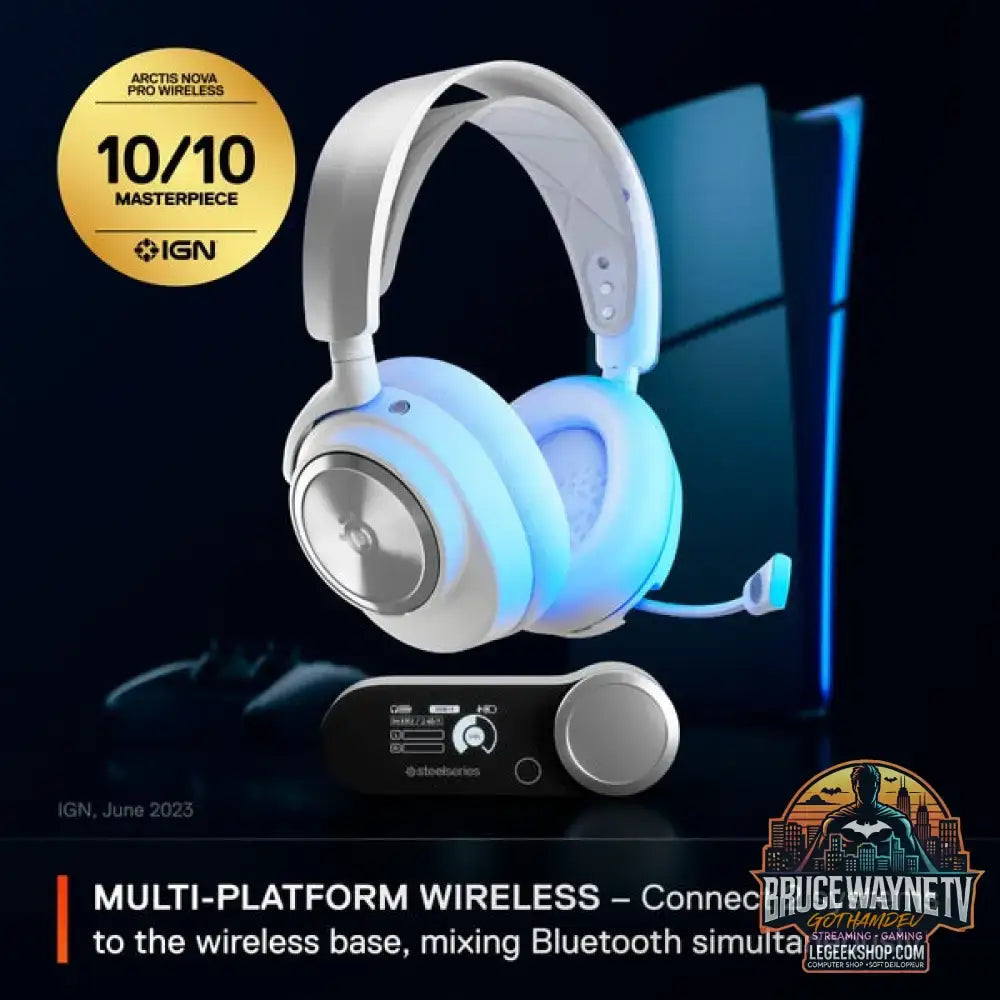 Arctis Nova Pro Wireless X - SteelSeries - vue 3