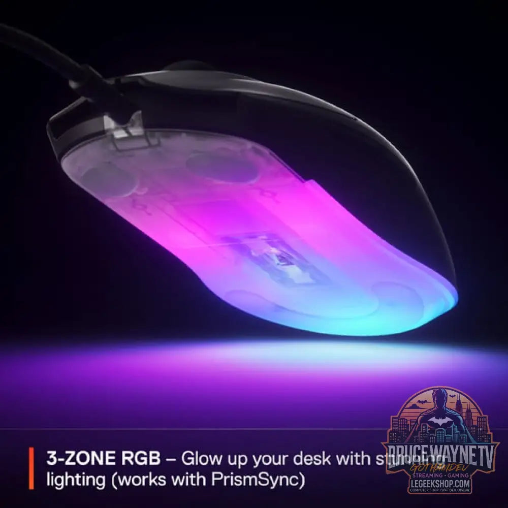 SteelSeries Rival 3 Gen 2, souris gaming - vue 13