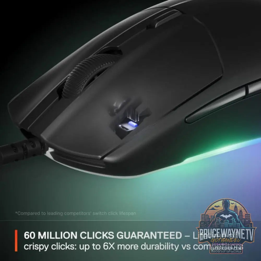 SteelSeries Rival 3 Gen 2, souris gaming - vue 12