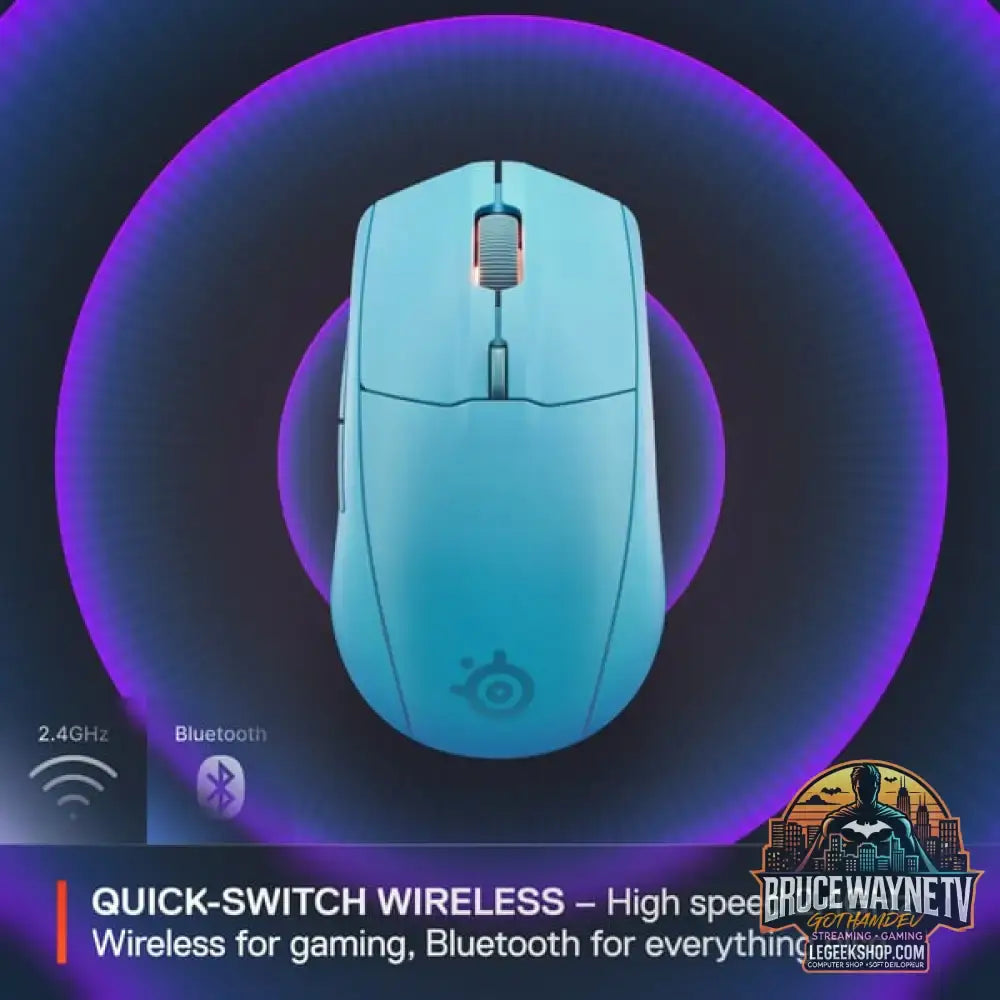 SteelSeries Rival 3 Wireless Gen 2, souris gaming - vue 10
