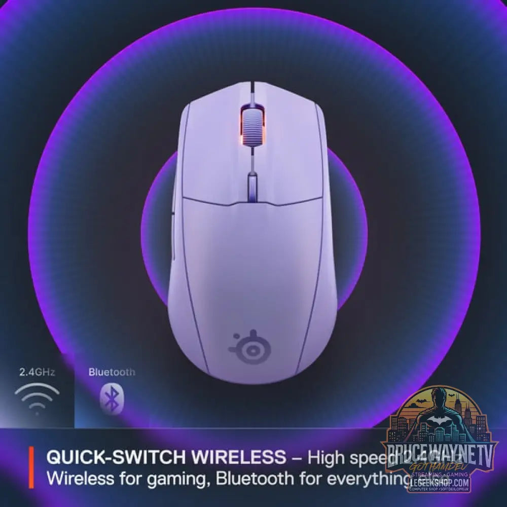 SteelSeries Rival 3 Wireless Gen 2, souris gaming - vue 9