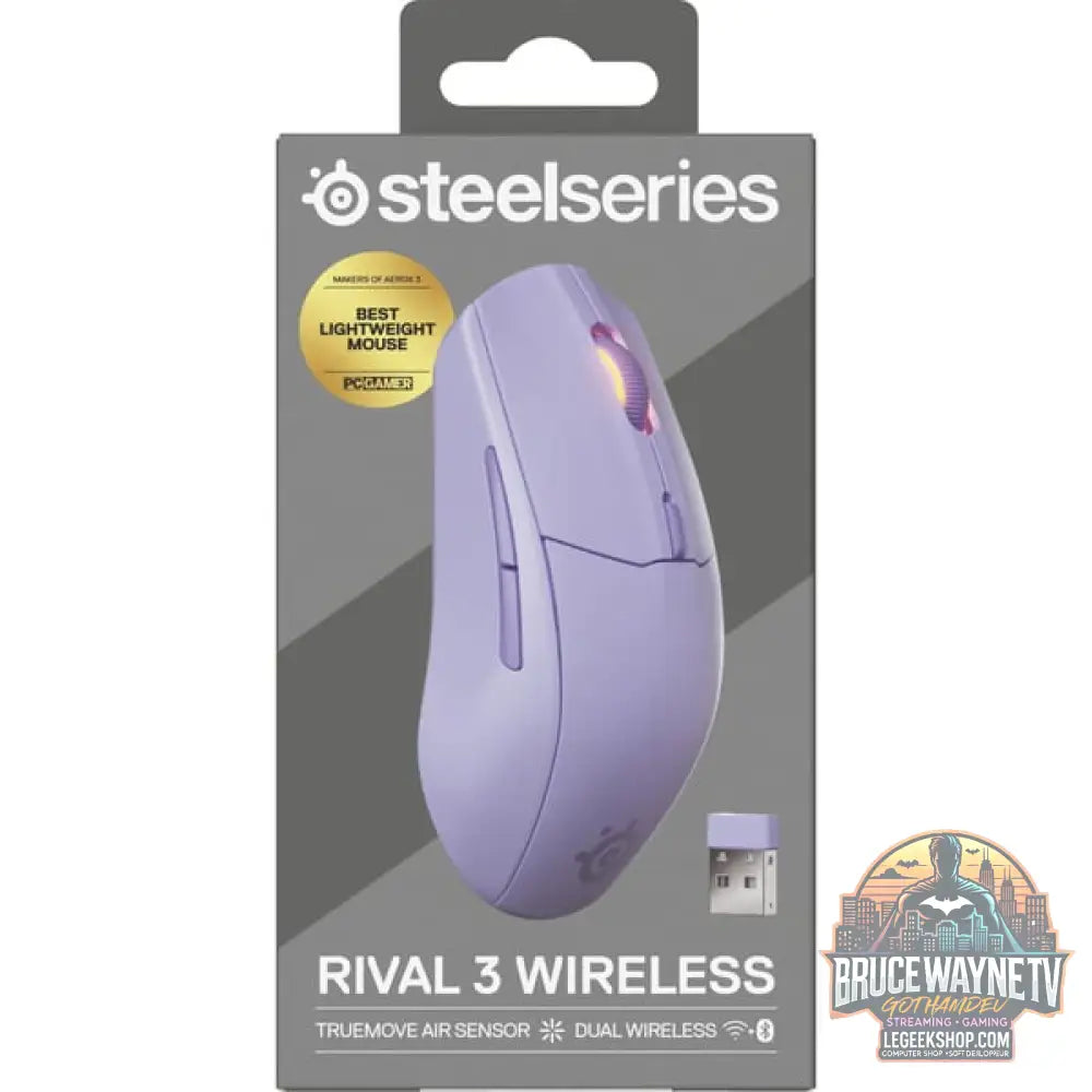 SteelSeries Rival 3 Wireless Gen 2, souris gaming - vue 6